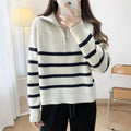 Rowena | Women's Half Zip Sweater Soft Knit