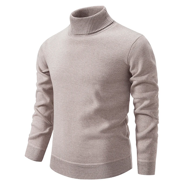Hugh - Men's Brushed Soft Turtleneck Sweater