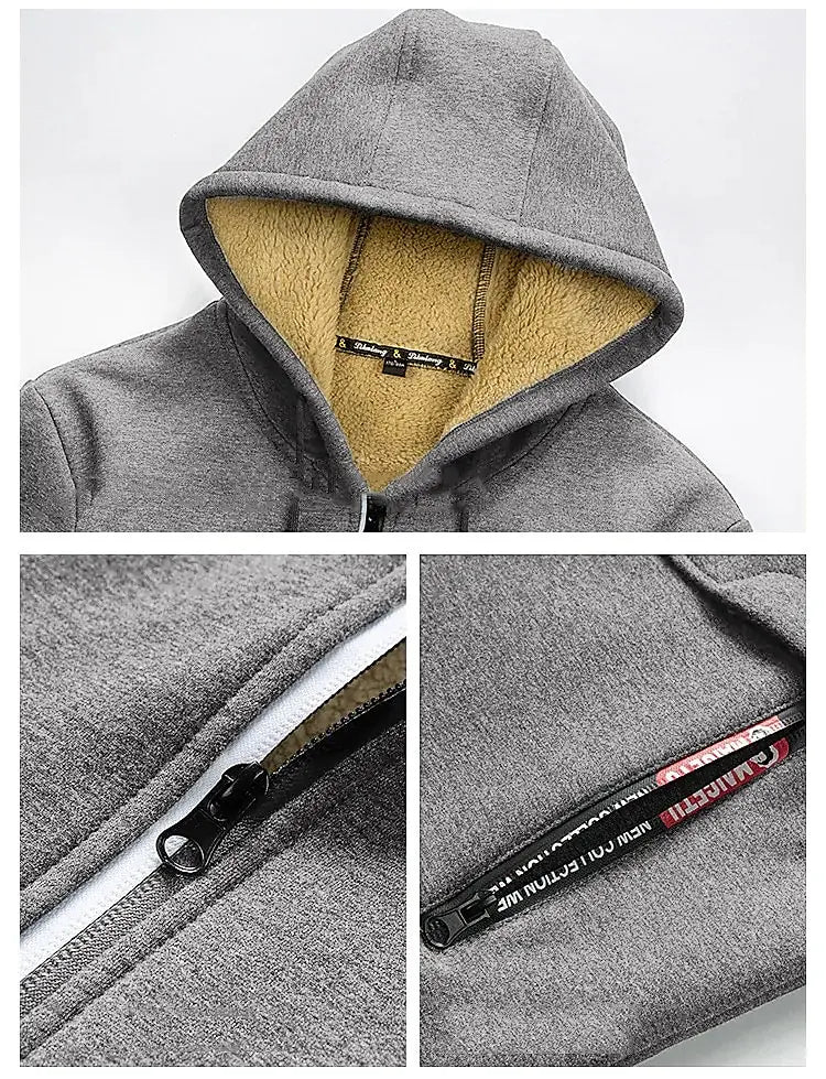 Peregrine - Men's Hooded Outdoor Fleece Jacket