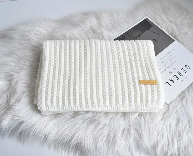 Sloane - Women's Cozy Knitted Wool Scarf