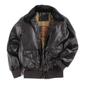 Albert - Men's Refined Collared Leather Jacket