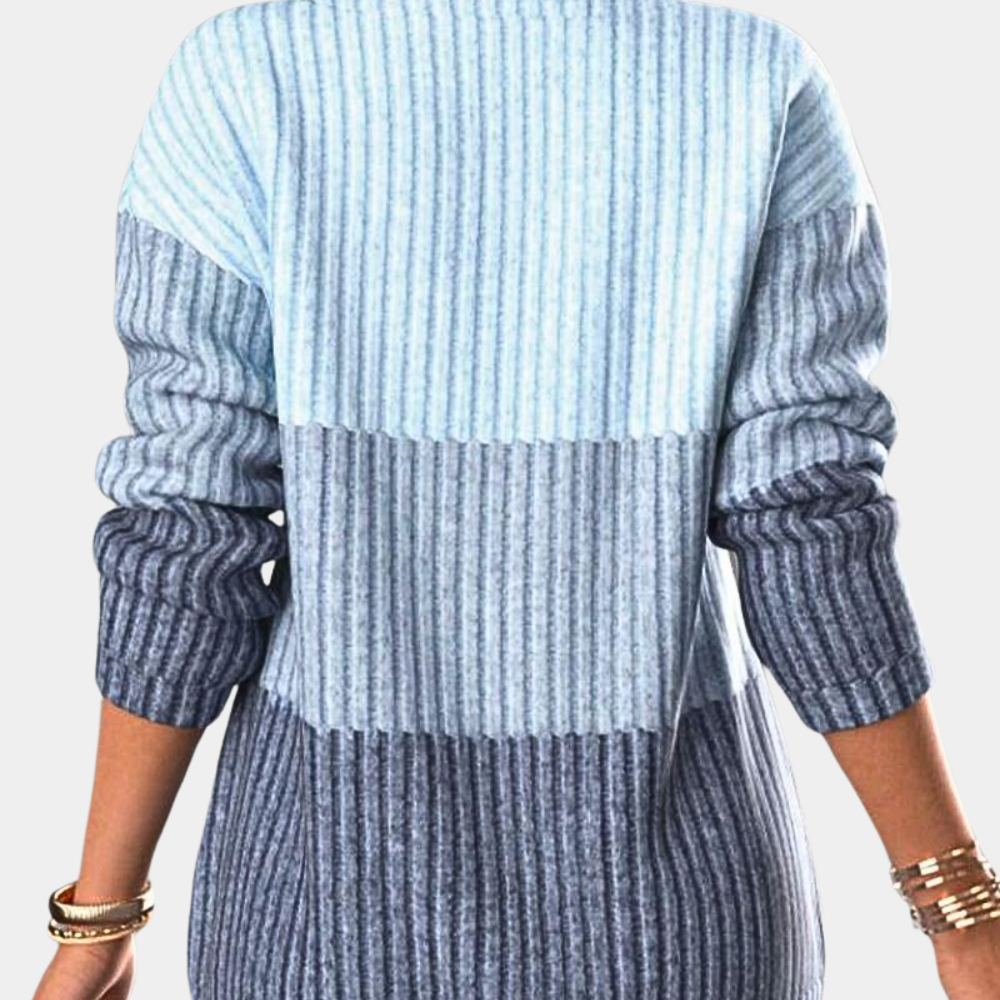 Saskia | Women's Zip Up Sweater Knitted Warm