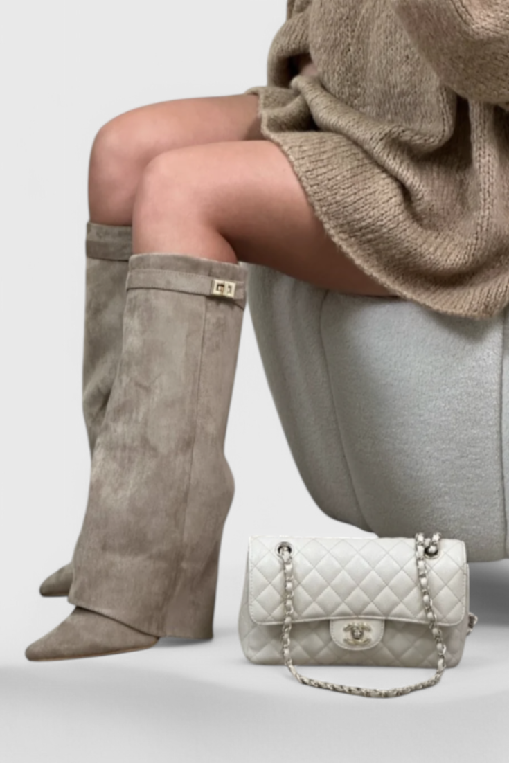 Penelope - Women's Sleek Slim-Fit Knee Boots
