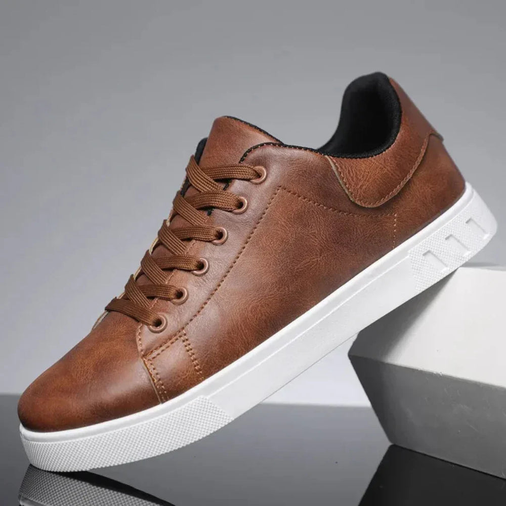 Orson - Men's Timeless Leather Sneakers