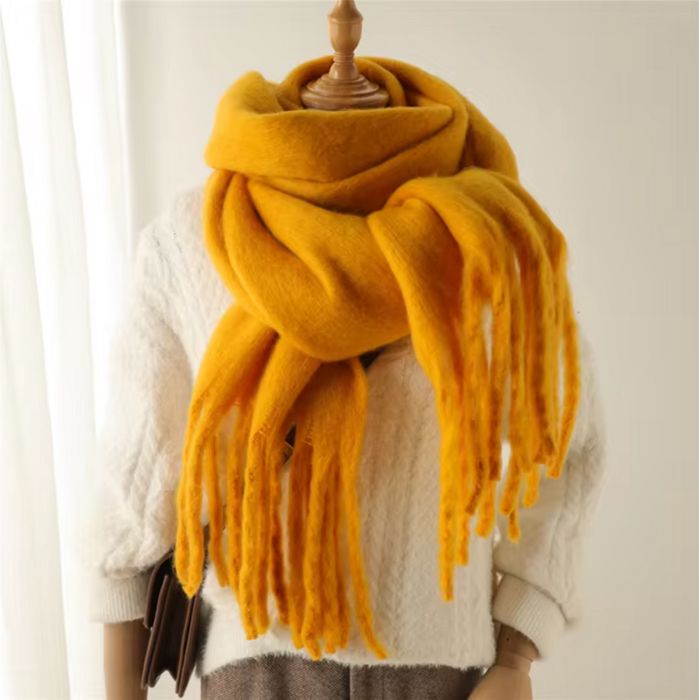 Sienna | Women's Cashmere Scarf Winter Blanket