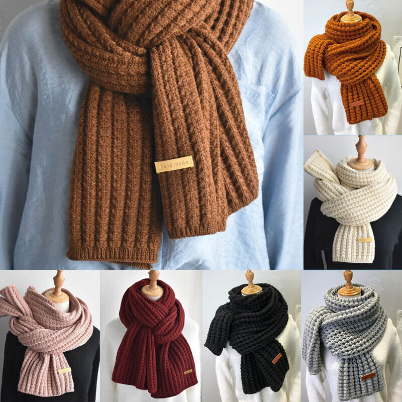 Sloane | Women's Chunky Knit Wool Scarf Winter
