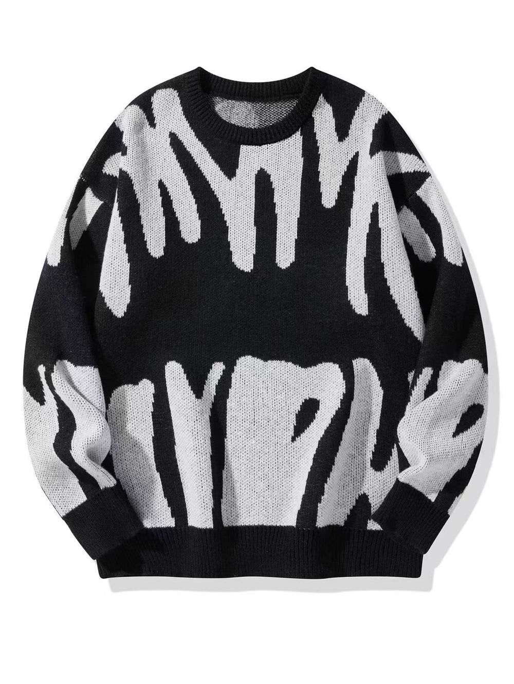 Everett - Men's Jacquard Crewneck Sweater