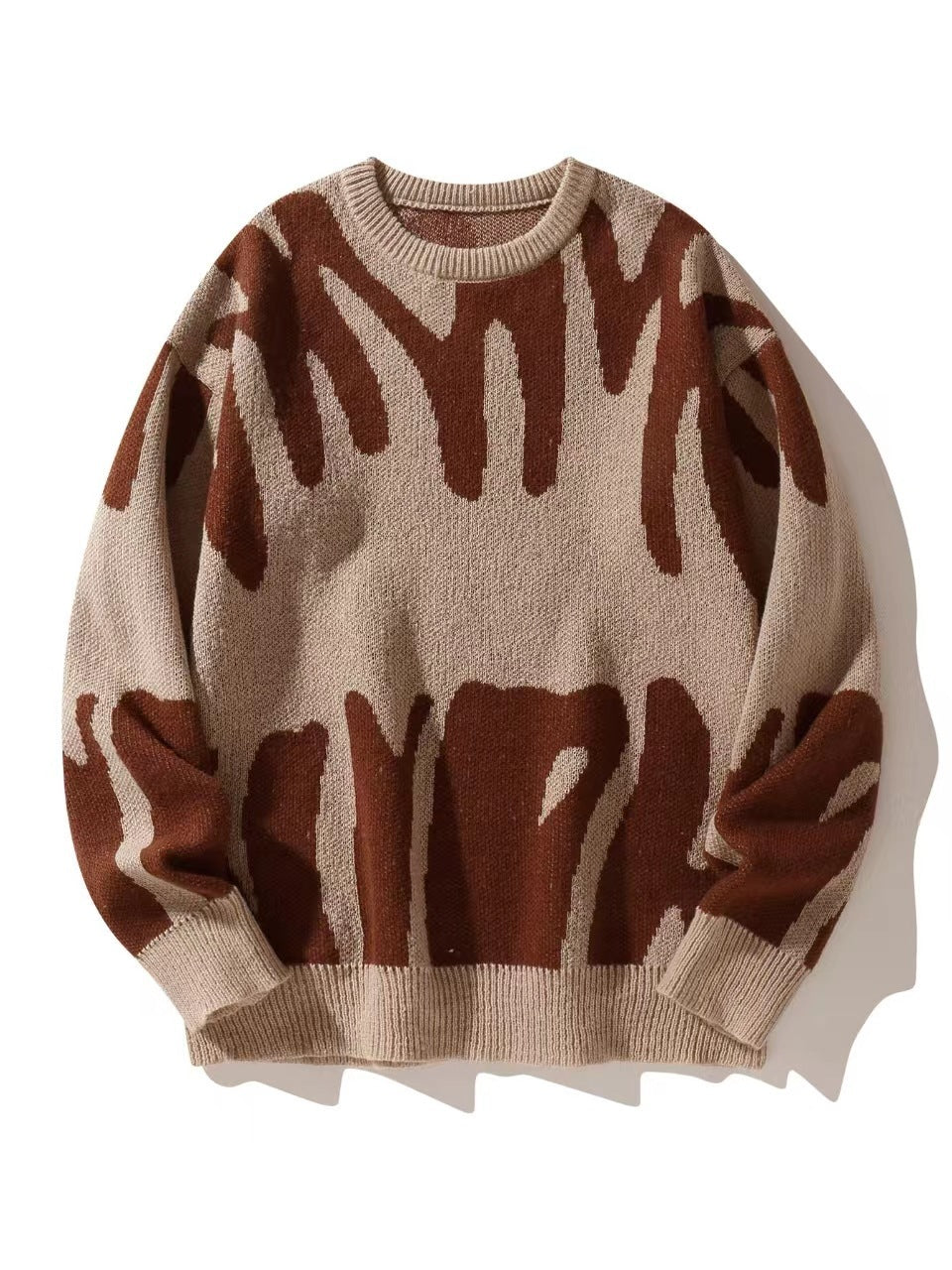 Everett - Men's Jacquard Crewneck Sweater