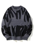 Everett - Men's Jacquard Crewneck Sweater