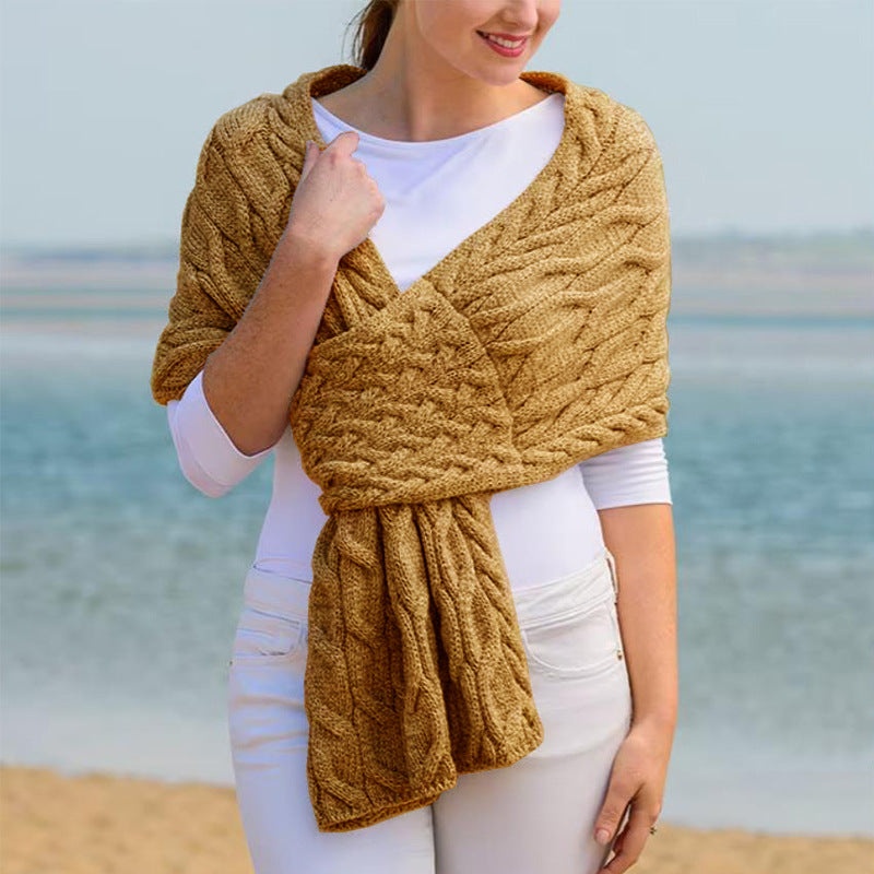 Tessa | Women's Chunky Knit Scarf Winter