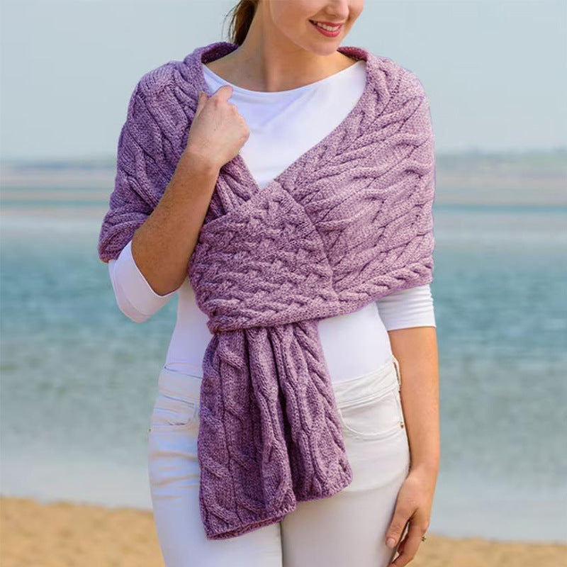 Tessa | Women's Chunky Knit Scarf Winter