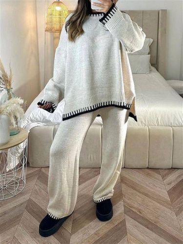 Thea | Women's Two Piece Knitted Lounge Set Loungewear