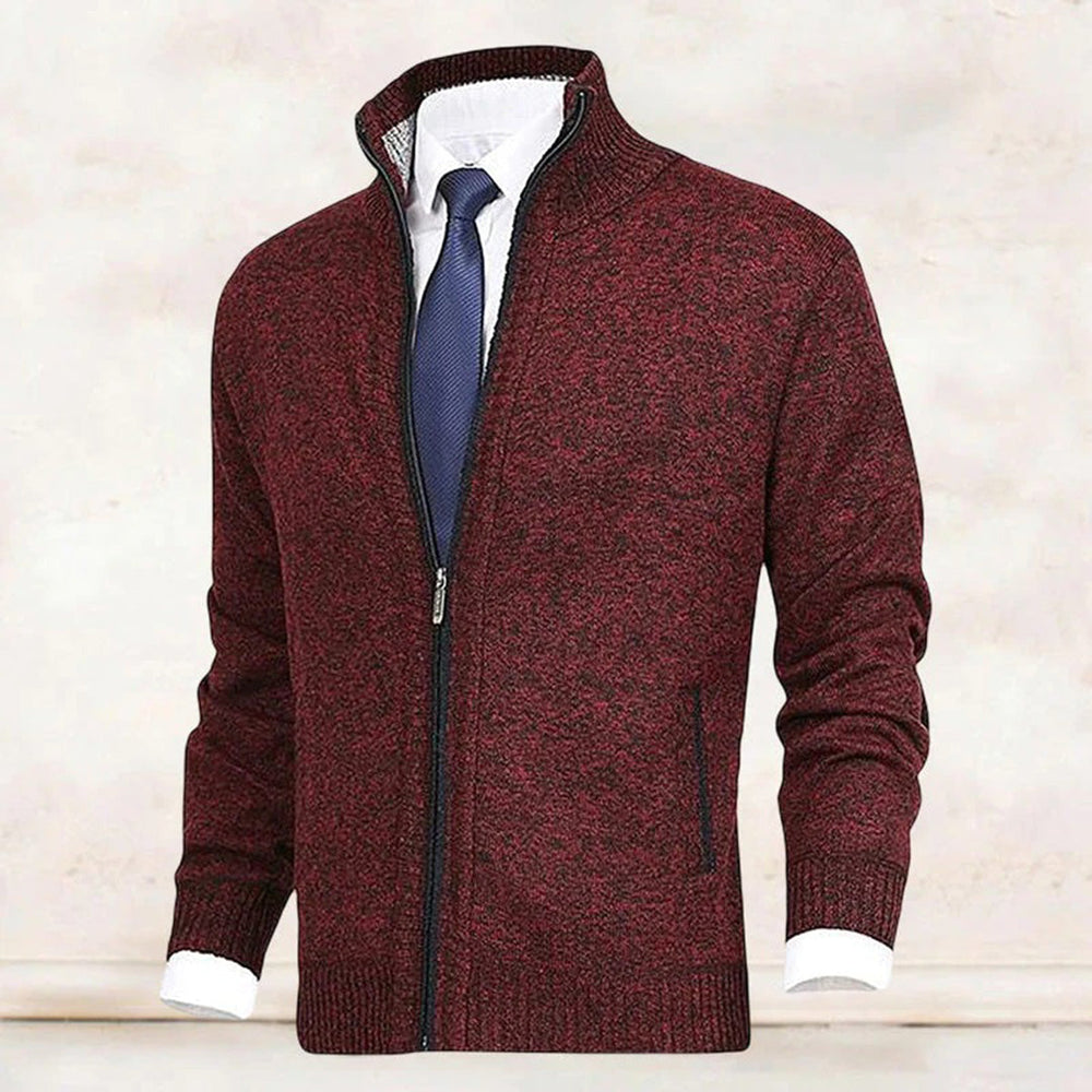 Maurice - Men's Stylish Full-Zip Sweater