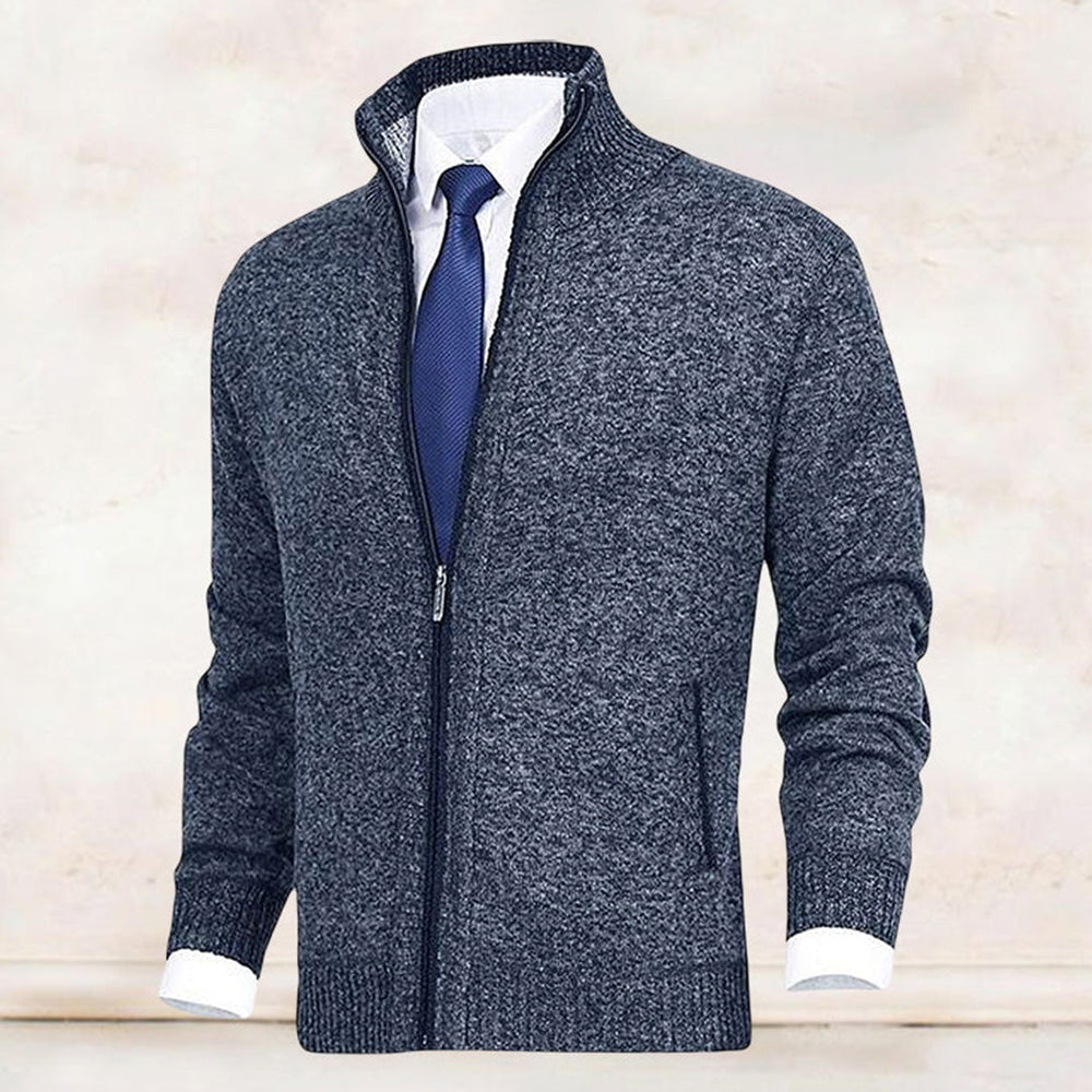 Maurice - Men's Stylish Full-Zip Sweater
