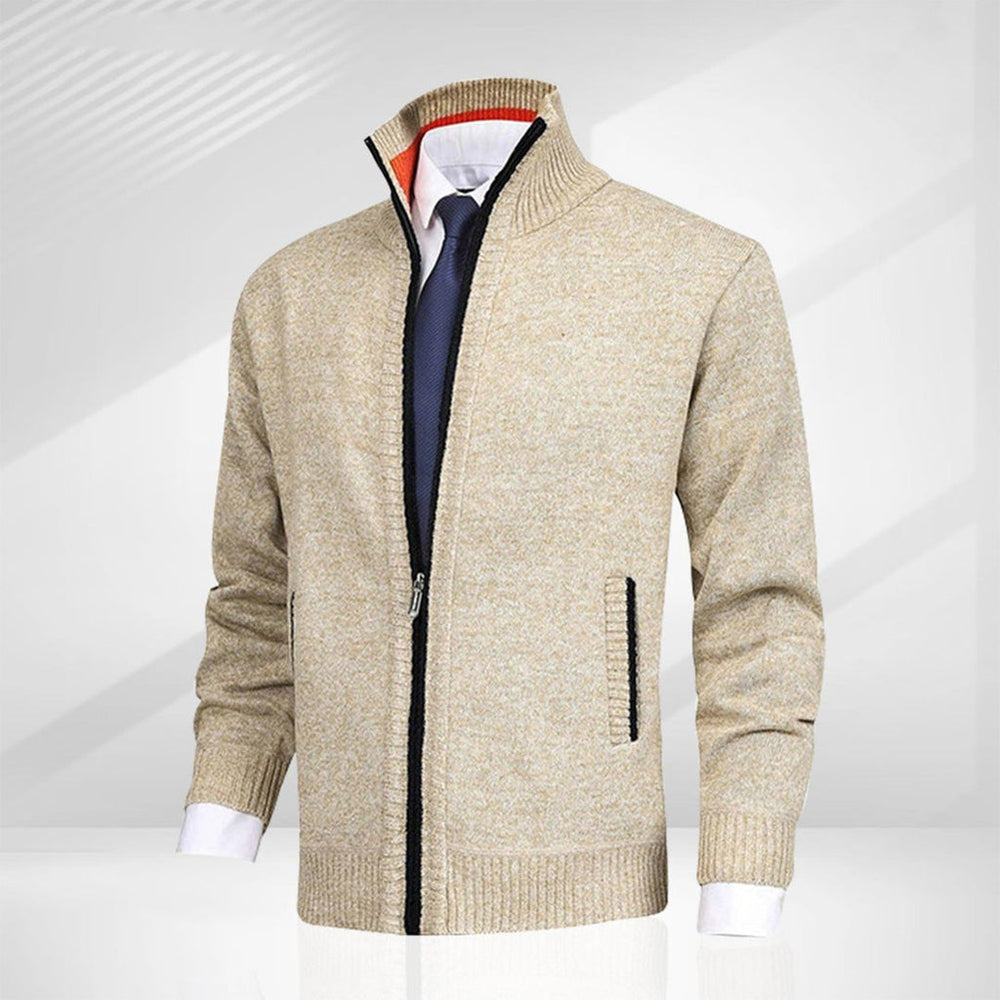 Maurice - Men's Stylish Full-Zip Sweater