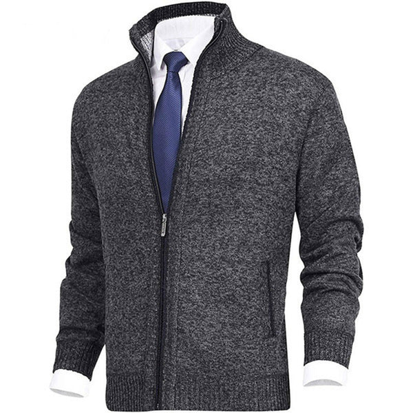 Maurice - Men's Stylish Full-Zip Sweater