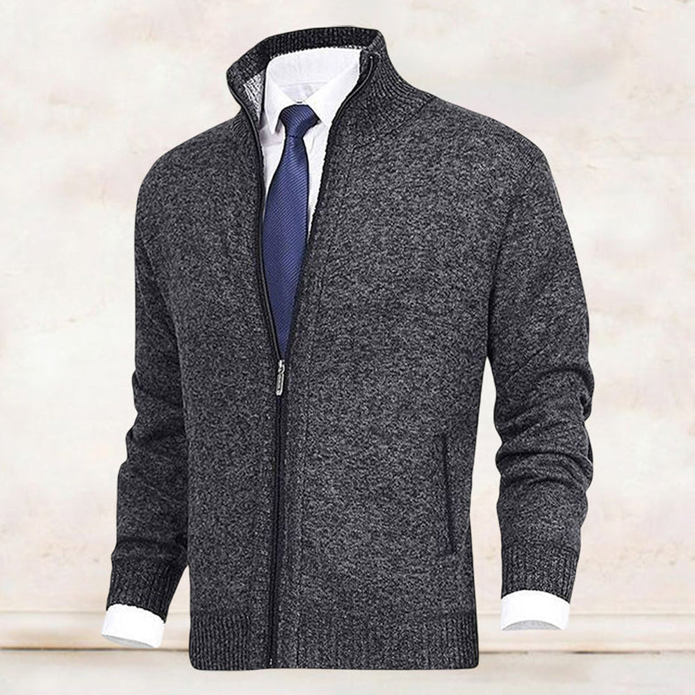 Maurice - Men's Stylish Full-Zip Sweater