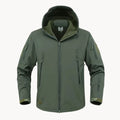 Bram - Men's Zip-Pocket Hooded Waterproof Jacket
