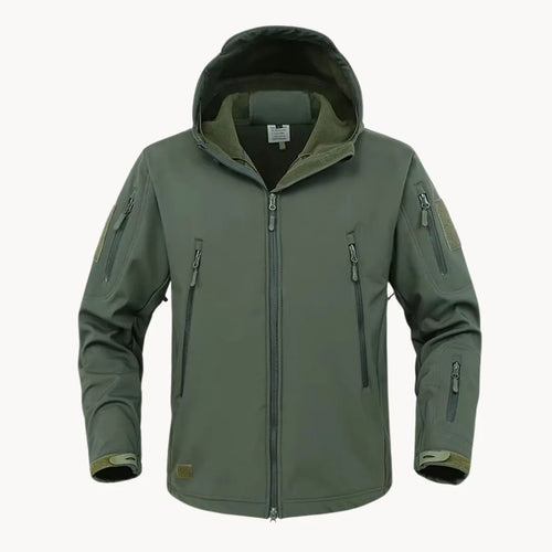 Bram - Men's Zip-Pocket Hooded Waterproof Jacket