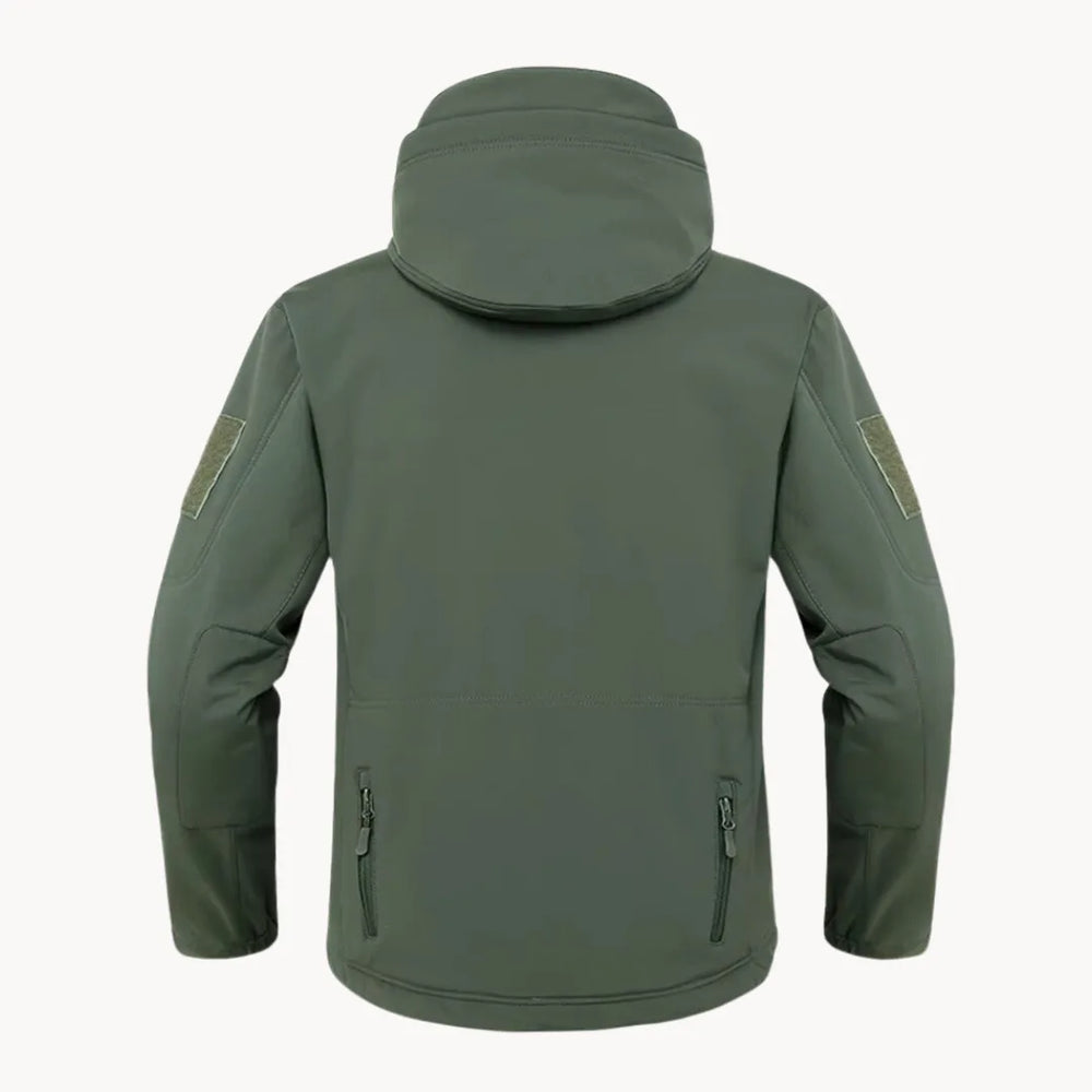 Bram - Men's Zip-Pocket Hooded Waterproof Jacket