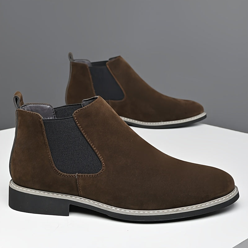 Magnus - Men's Sleek Leather Chelsea Boots