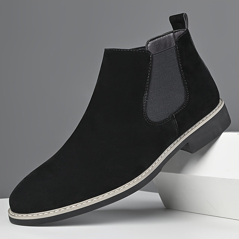 Magnus - Men's Sleek Leather Chelsea Boots