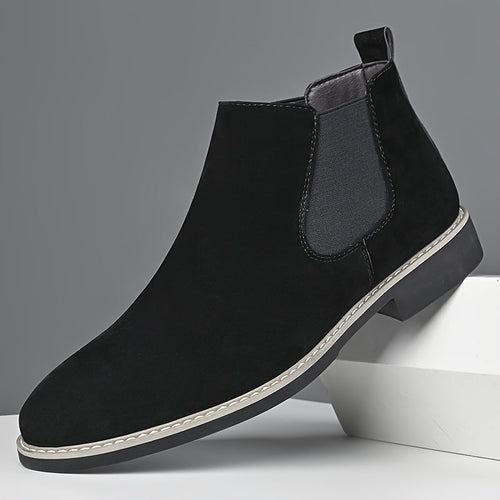 Magnus - Men's Sleek Leather Chelsea Boots