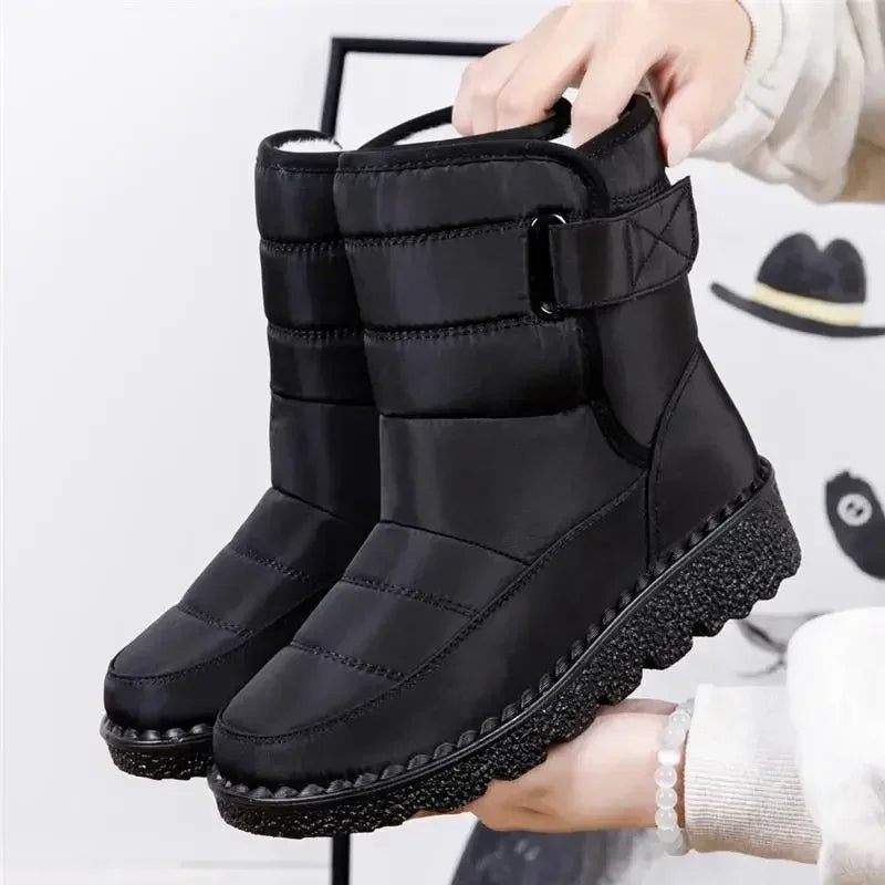 Lavinia - Women's Colorblock Waterproof Winter Boots
