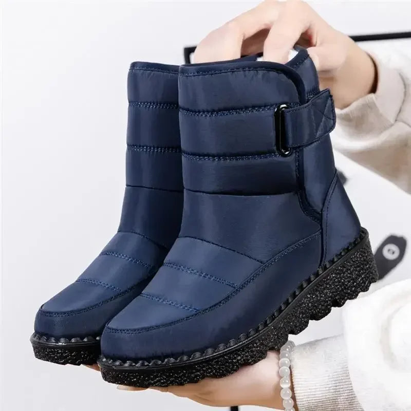 Lavinia - Women's Colorblock Waterproof Winter Boots