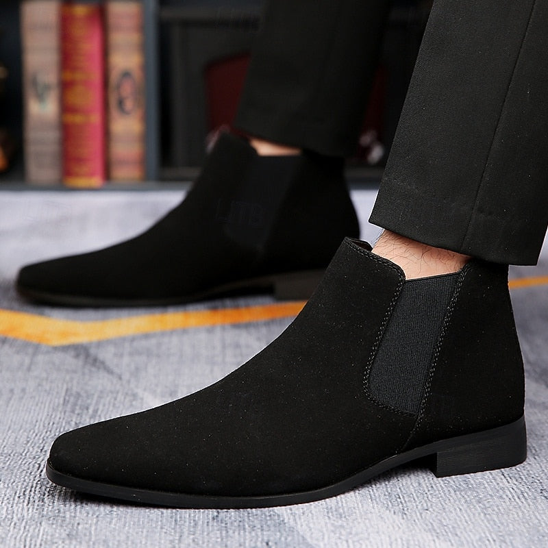 Marcel - Men's Classic Ankle-Height Chelsea Boots