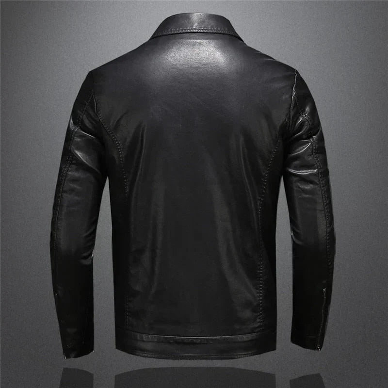 Armand - Men's Smart Tailored Leather Jacket