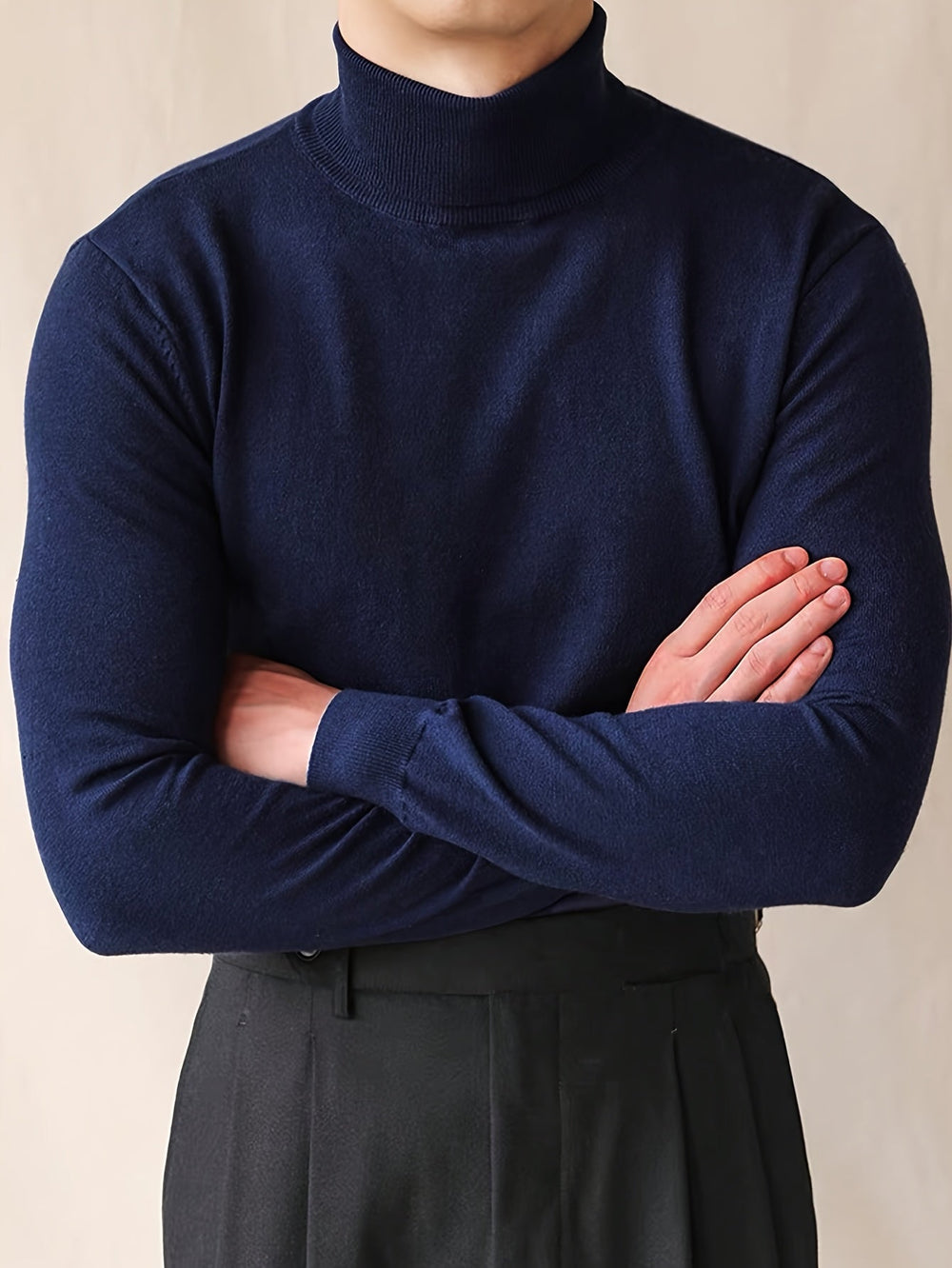 Hamish - Men's Refined Turtleneck Sweater