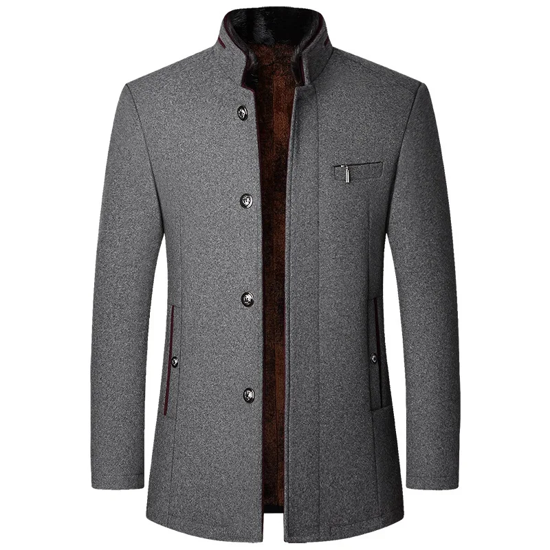 Blaise - Men's Premium Long Trench Coat