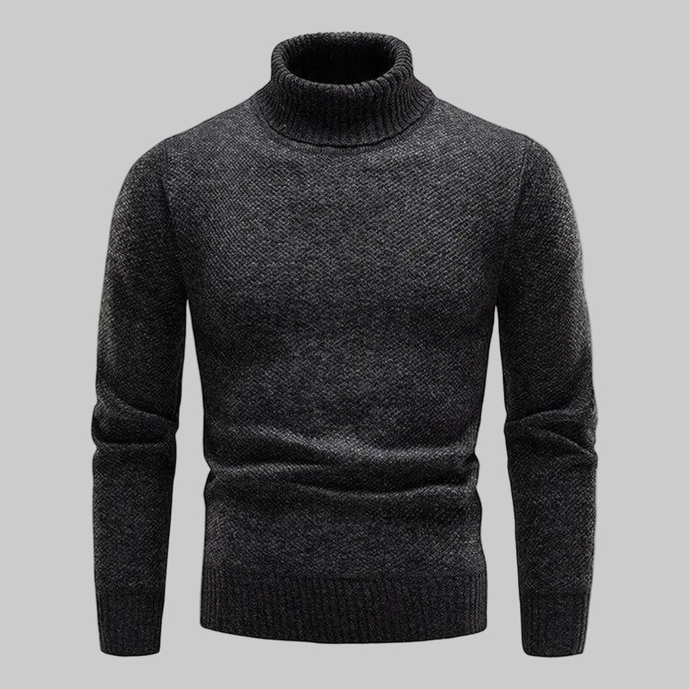 Harlan - Men's Roll-Neck Turtleneck Sweater