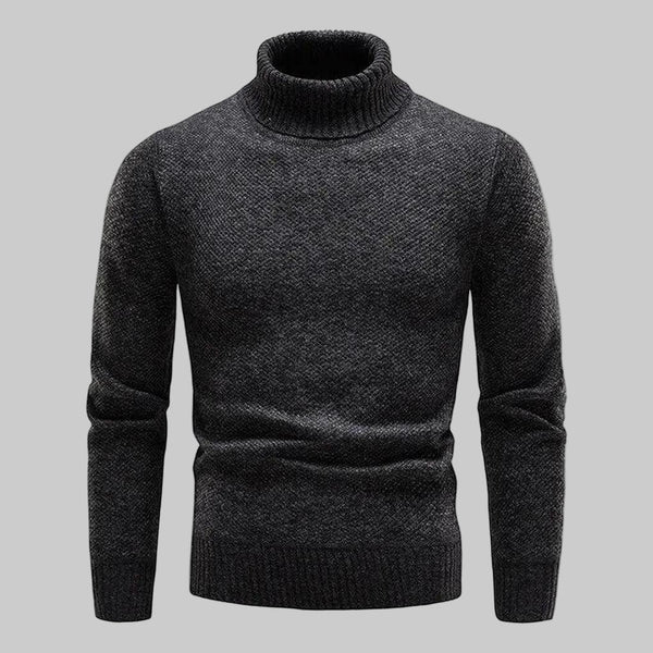 Harlan - Men's Roll-Neck Turtleneck Sweater
