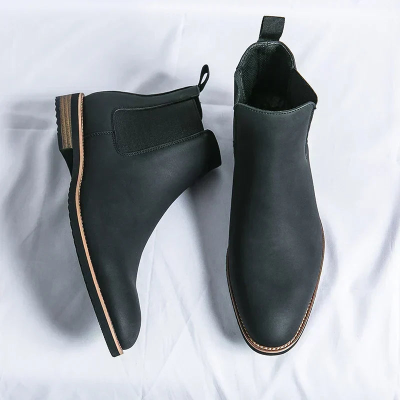 Lawrence - Men's Minimalist Chelsea Boots