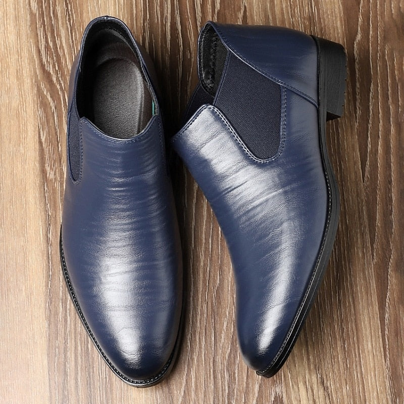 Lorcan - Men's Classic Pull-On Chelsea Boots