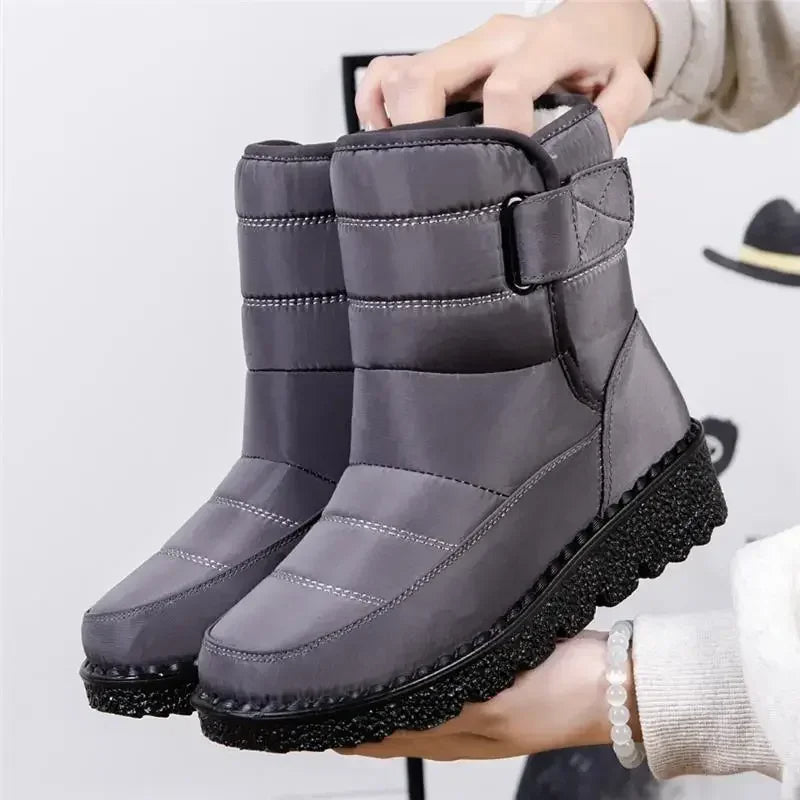 Lavinia - Women's Colorblock Waterproof Winter Boots