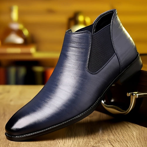 Lorcan - Men's Classic Pull-On Chelsea Boots