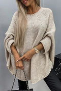 Imogen - Women's Batwing Sleeve Knitted Sweater