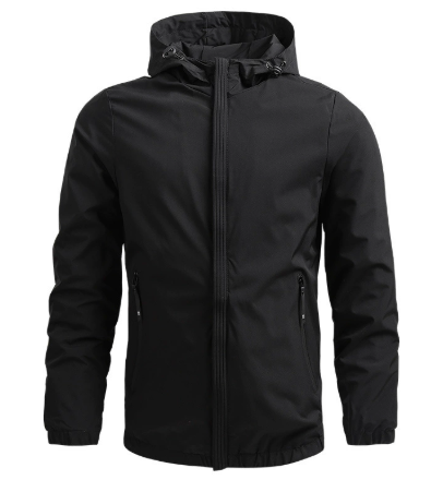Caleb - Men's Lined Windproof Waterproof Jacket
