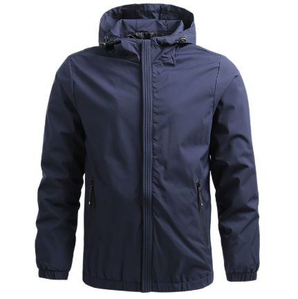 Caleb - Men's Lined Windproof Waterproof Jacket