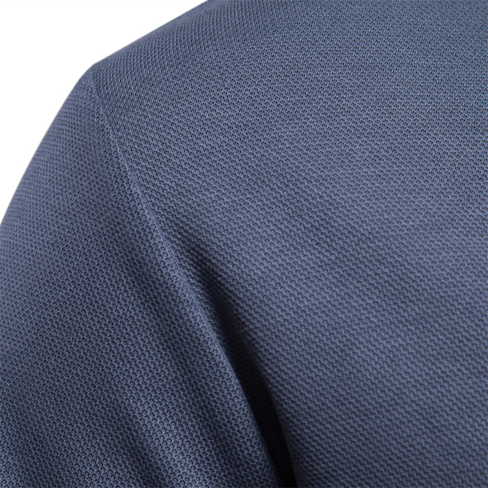 Eamon - Men's Polo-Collar Knit Sweater