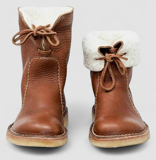 Maisie - Women's Cushioned Comfort Leather Boots