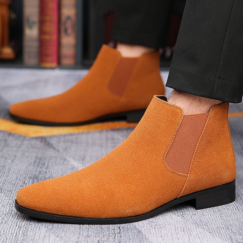 Marcel - Men's Classic Ankle-Height Chelsea Boots