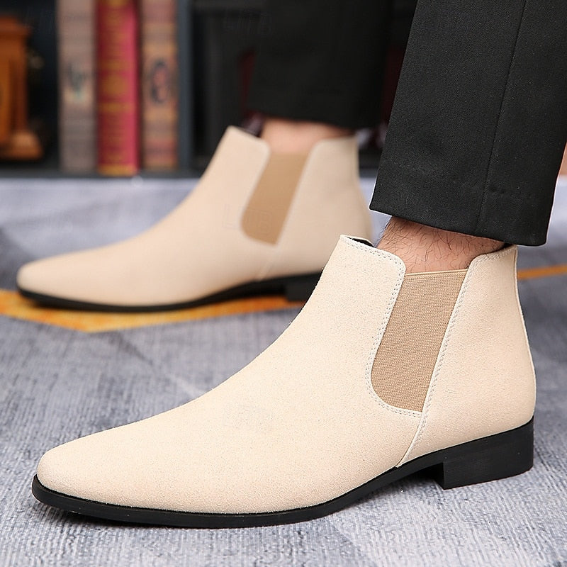 Marcel - Men's Classic Ankle-Height Chelsea Boots