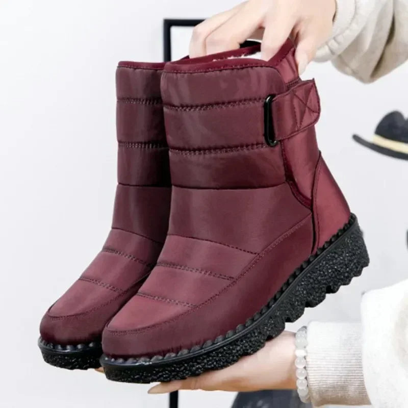 Lavinia - Women's Colorblock Waterproof Winter Boots