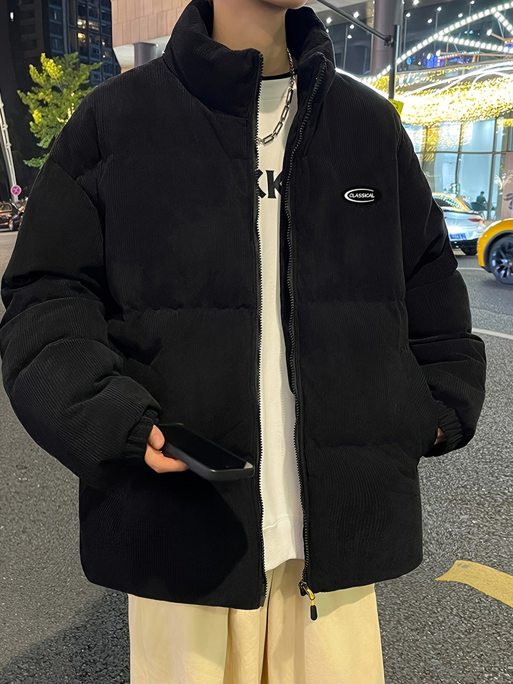 Duncan - Men's Corduroy Winter Jacket