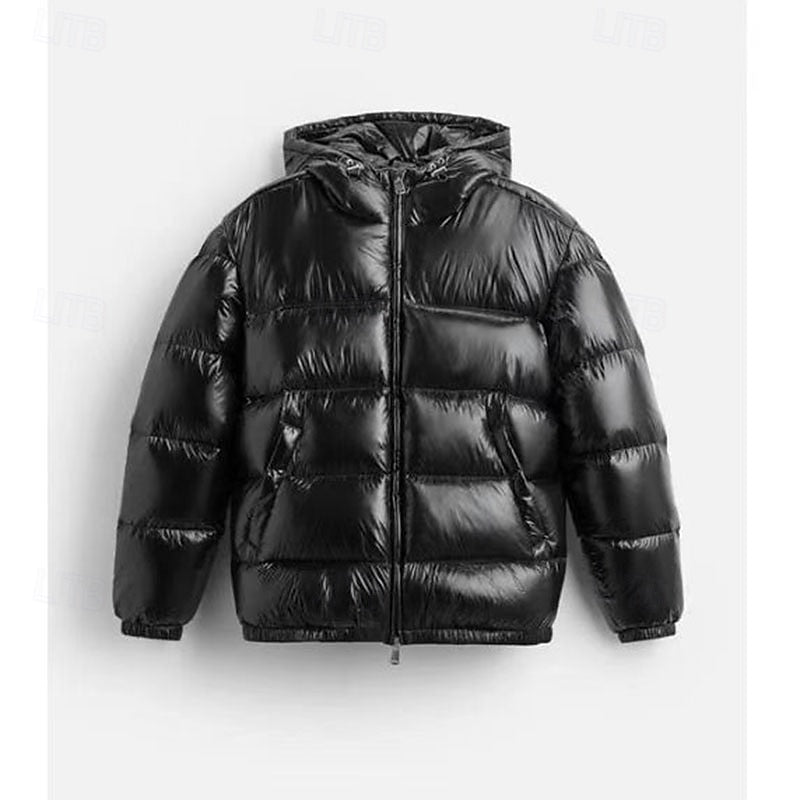 Declan - Men's Zip-Up Hooded Puffer Jacket