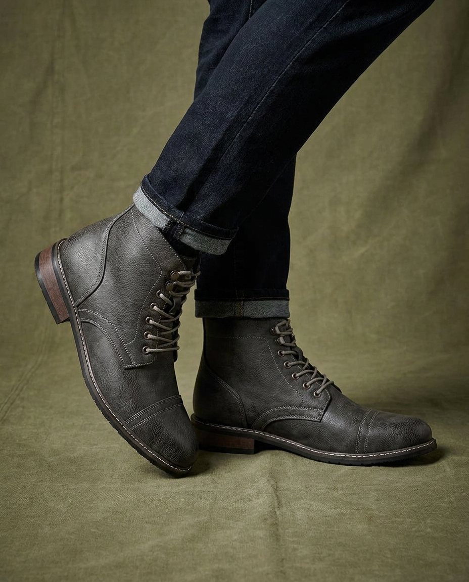 Killian - Men's Casual Everyday Leather Boots